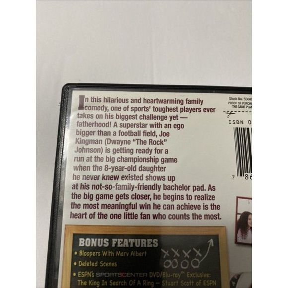 Tooth Fairy Movie  & The Game Plan_Rock Dwayne Johnson_ DVD Comedy - Picture 5 of 11